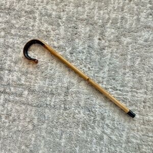 Toddler size cane for old person costume